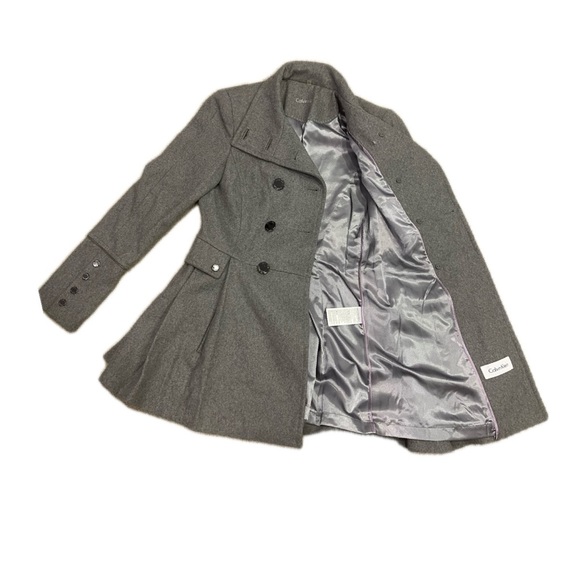 Calvin Klein wool blend coat - Picture 3 of 8